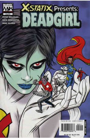 X-Statix Presents: Dead Girl #2 VF ; Marvel comic book