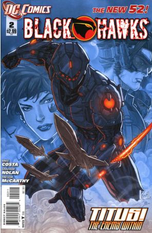 Blackhawks #2 VF ; DC comic book