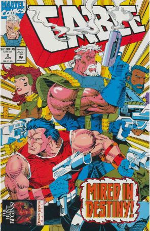 Cable #2 published by Marvel with cover art by Art Thibert