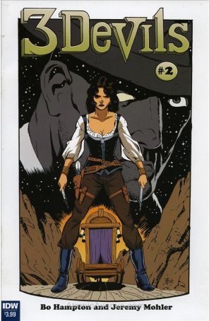 3 Devils #2 VF/NM; IDW | Bo Hampton - we combine shipping