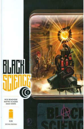 Black Science #3 (2nd) VF ; Image comic book