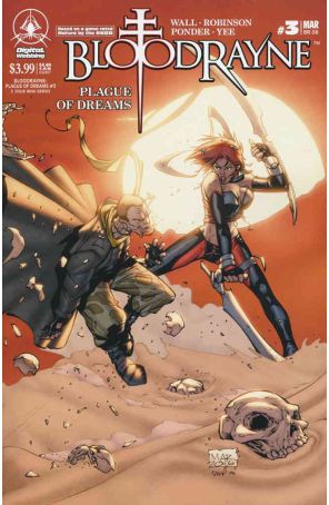 Bloodrayne: Plague of Dreams #3A VF; Digital Webbing | we combine shipping