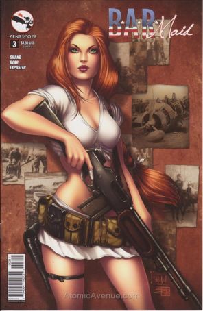 B.A.R. Maid #3A VF ; Zenescope comic book