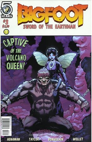 Bigfoot: Sword Of The Earthman (2nd Series) #3A VF ; Action Lab comic book