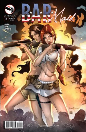 B.A.R. Maid #3C VF ; Zenescope comic book