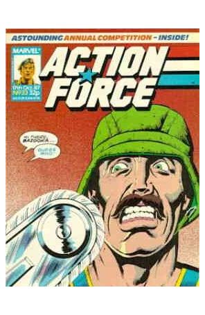 Action Force (Marvel UK) #33 VG; Marvel UK | low grade - G.I. Joe - we combine s