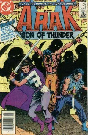Arak Son of Thunder #38 (Newsstand) FN; DC | we combine shipping