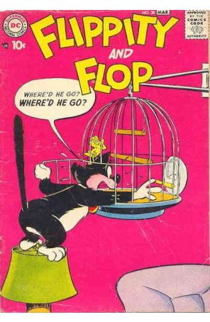Flippity and Flop #38 published by DC with cover art by Jim Davis