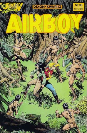 Airboy #38 VF ; Eclipse comic book