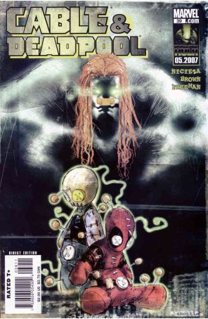 Cable/Deadpool #39 published by Marvel with cover art by Skottie Young