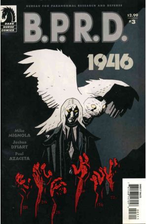 B.P.R.D.: 1946 #3 VF ; Dark Horse comic book