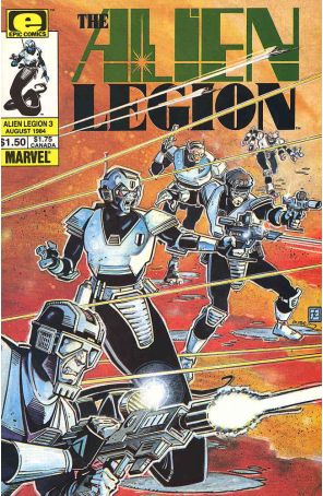 Alien Legion (Vol. 1) #3 VF ; Epic comic book