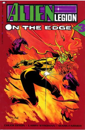 Alien Legion: On the Edge #3 VF ; Epic comic book