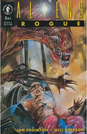 Aliens: Rogue #3 VF ; Dark Horse comic book