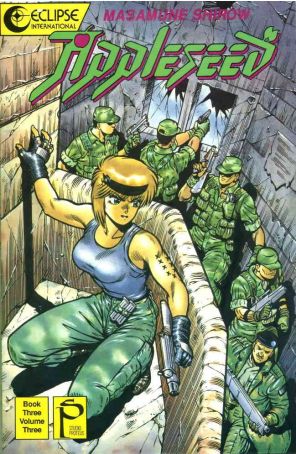 Appleseed Book 3 #3 VF ; Eclipse comic book