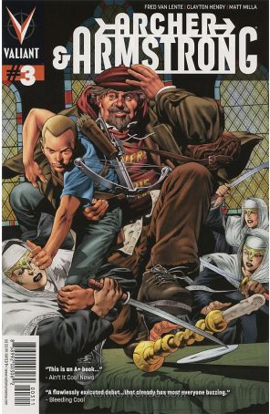 Archer and Armstrong (2nd Series) #3 VF ; Valiant comic book
