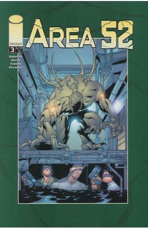 Area 52 #3 VF ; Image comic book