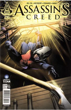 Assassin's Creed: Trial By Fire #3 VF ; Titan comic book