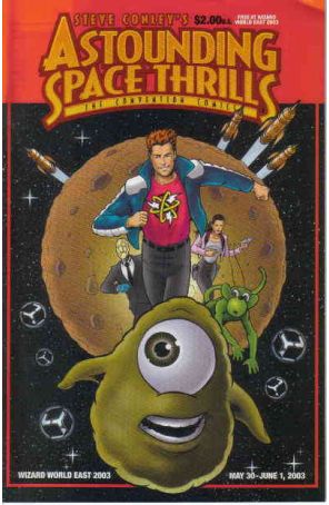 Astounding Space Thrills: The Convention Comics #3 VF ; Day One comic book