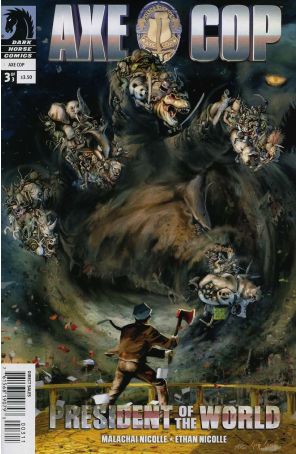 Axe Cop: President of the World #3 VF ; Dark Horse comic book