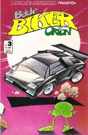 Bade Biker And Orson #3 VF ; Mirage comic book