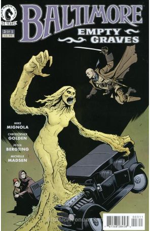 Baltimore: Empty Graves #3 VF ; Dark Horse comic book