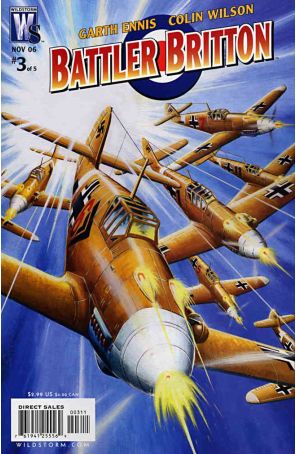Battler Britton #3 VF ; WildStorm comic book