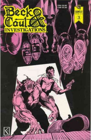 Beck And Caul Investigations #3 VF ; Gauntlet comic book