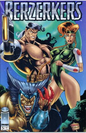 Berzerkers #3 VF ; Image comic book