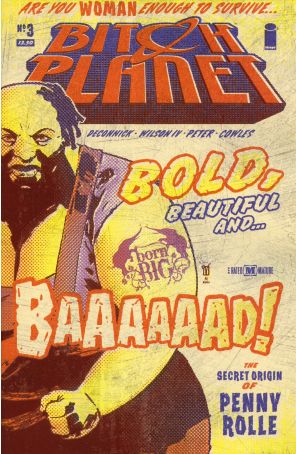 Bitch Planet #3 VF ; Image comic book