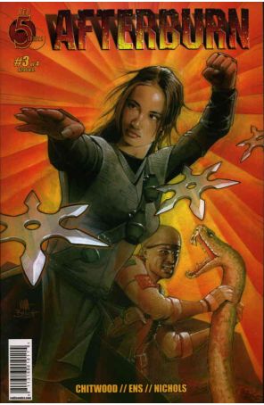 Afterburn #3 VF ; Red 5 comic book
