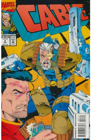 Cable #3 published by Marvel with cover art by Art Thibert