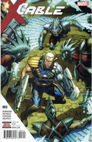 Cable (3rd Series) #3 published by Marvel with cover art by Dale Keown