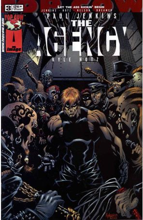 Agency, The #3 VF ; Image comic book