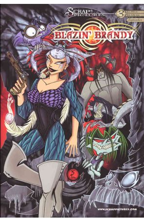 Blazin' Brandy #3 VF ; Scrap Pictures comic book
