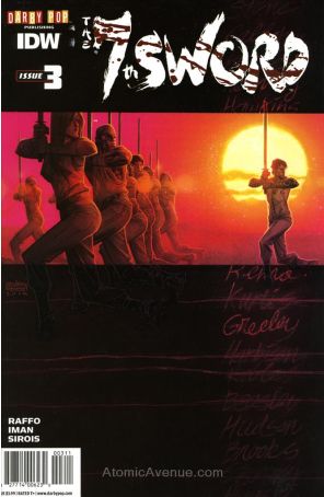 7th Sword, The #3 VF; IDW | Darby Pop - we combine shipping