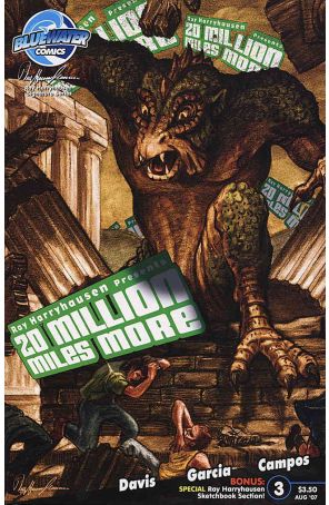 20 Million Miles More #3 FN; Bluewater | Ray Harryhausen - we combine shipping