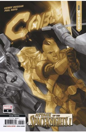 Cable (4th Series) #4 (2nd) published by Marvel with cover art by Phil Noto