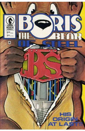 Boris the Bear #4A VF ; Dark Horse comic book