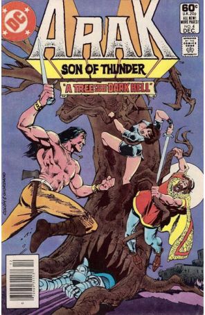 Arak Son of Thunder # 4 (Newsstand)
