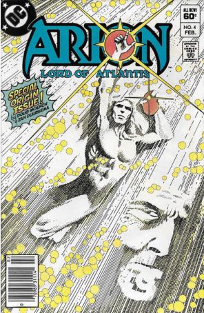 Arion, Lord of Atlantis #4 (Newsstand) VF ; DC comic book