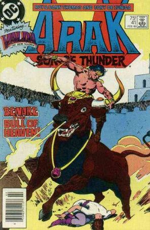 Arak Son of Thunder #41 (Newsstand) VF ; DC comic book