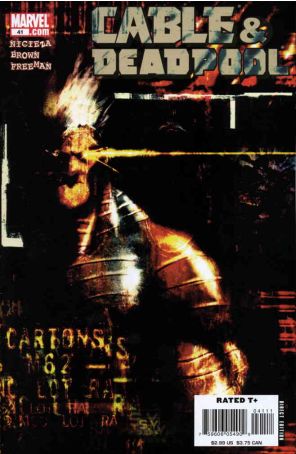 Cable/Deadpool #41 published by Marvel with cover art by Skottie Young