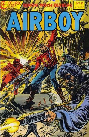 Airboy #41 VF ; Eclipse comic book