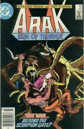 Arak Son of Thunder # 42 (Newsstand)