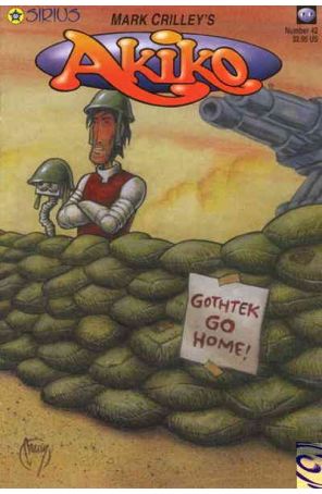 Akiko #42 VF ; Sirius comic book
