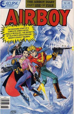 Airboy #46 VF; Eclipse | Chuck Dixon Valkyrie - we combine shipping