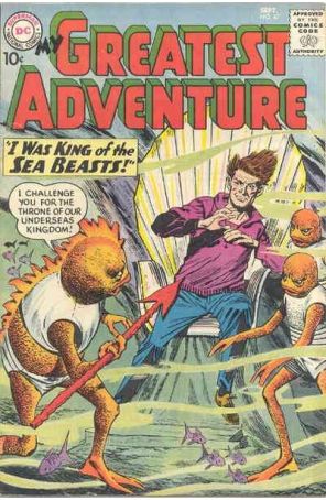 My Greatest Adventure #47 published by DC with cover art by Bernard Baily