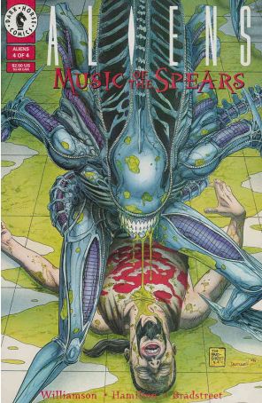 Aliens: Music of the Spears #4 VF ; Dark Horse comic book