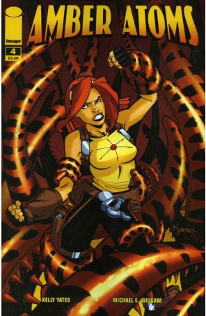 Amber Atoms #4 VF ; Image comic book